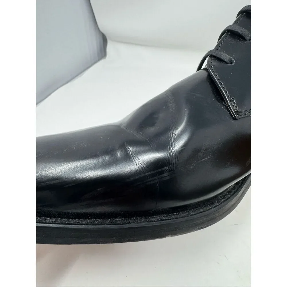 Express Mens Genuine Leather Lace Up Dress Shoes Size 11 - Picture 6 of 11